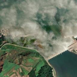 Satellite imagery of Wŏlp’o-ji, KP