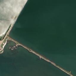 Satellite imagery of Wŏlp’o-ji, KP