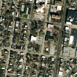 Satellite imagery of ST LOUIS HOLY CROSS CHURCH — NGS JC1587 — St. Louis, US, US
