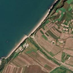 Satellite imagery of Wŏlp’o-ji, KP