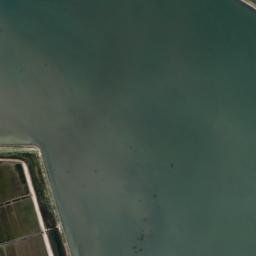 Satellite imagery of Wŏlp’o-ji, KP