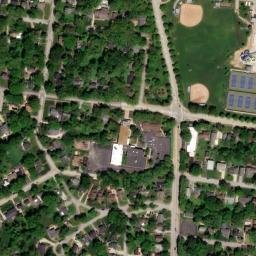 Satellite imagery of SL 01 — NGS AA8607 — Webster Groves, US, US
