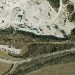 Satellite imagery of Cave Quarries, US