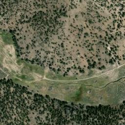 Satellite imagery of Big Crystal Mine, US