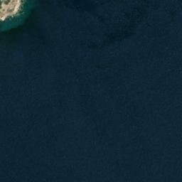 Satellite imagery of Cape Vrulidia, GR