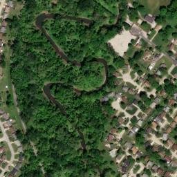 Satellite imagery of SL 10 — NGS AA8617 — Saint Louis County, US, US