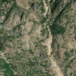 Satellite imagery of Mokelumne Tetons, US