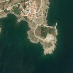 Satellite imagery of Cape Pounta, GR