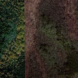 Satellite imagery of California Ridge, US