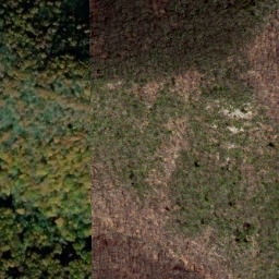 Satellite imagery of California Ridge, US