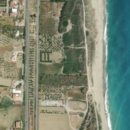 Satellite imagery of Punta Stilo, IT