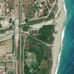 Satellite imagery of Punta Stilo, IT