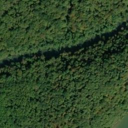 Satellite imagery of Devils Backbone, US