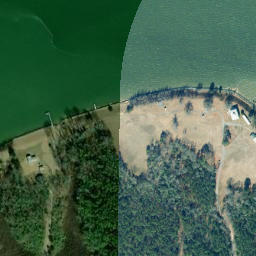 Satellite imagery of Mathias Point, US