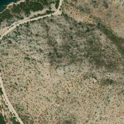 Satellite imagery of Cape Trachvlì, GR