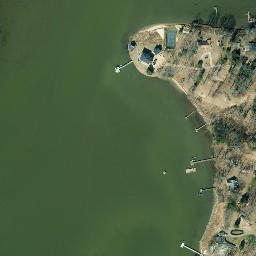 Satellite imagery of Indian Point, US