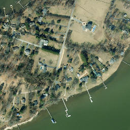 Satellite imagery of Indian Point, US