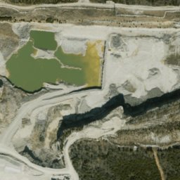 Satellite imagery of Milltown Rock Quarry, US