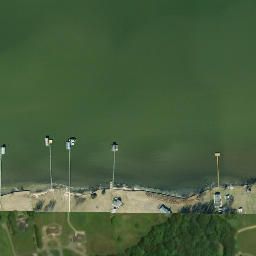 Satellite imagery of Indian Point, US