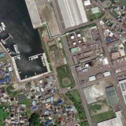Satellite imagery of Yoga-saki, JP