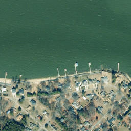 Satellite imagery of Bluff Point, US