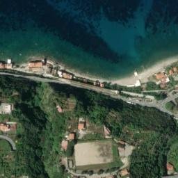 Satellite imagery of Capo Paci, IT