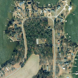 Satellite imagery of Negro Point, US