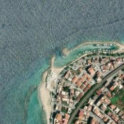 Satellite imagery of Punta Pezzo, IT