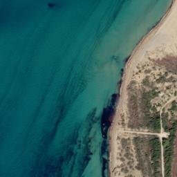 Satellite imagery of Ákra Áraxos, GR