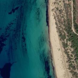Satellite imagery of Ákra Áraxos, GR