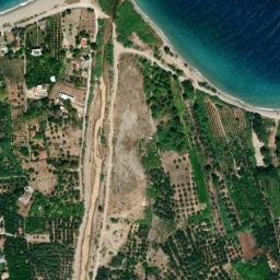 Satellite imagery of Ákra Trypiá, GR