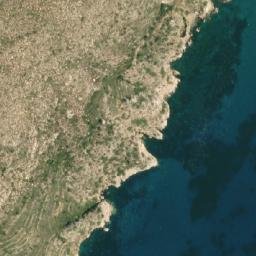 Satellite imagery of Ákra Kamári, GR