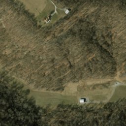 Satellite imagery of Backbone Ridge, US