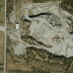 Satellite imagery of Mathes Stone Quarry, US
