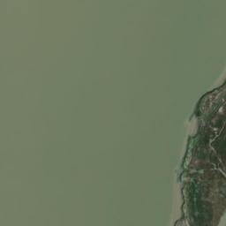 Satellite imagery of Slaughterhouse Point, US