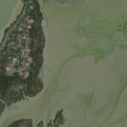 Satellite imagery of Slaughterhouse Point, US