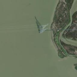 Satellite imagery of Slaughterhouse Point, US