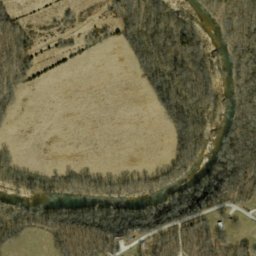 Satellite imagery of Devils Backbone, US