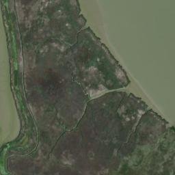 Satellite imagery of Slaughterhouse Point, US