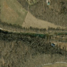 Satellite imagery of Devils Backbone, US