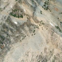 Satellite imagery of Saurian Crest, US