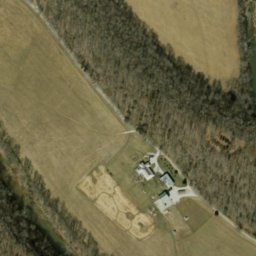 Satellite imagery of Devils Backbone, US