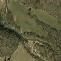 Satellite imagery of Devils Backbone, US
