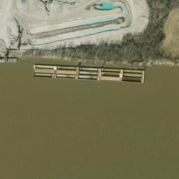 Satellite imagery of Cape Sandy Quarry Number 1, US