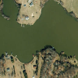 Satellite imagery of Red House Point, US