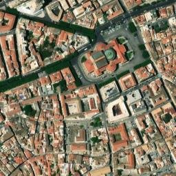 Satellite imagery of Quattro Canti, IT
