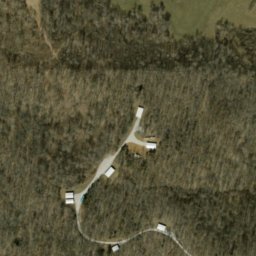 Satellite imagery of Wolfpen Ridge, US