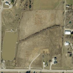 Satellite imagery of Shaw Mine, US