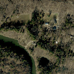 Satellite imagery of Shaw Mine, US