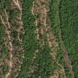 Satellite imagery of The Divide, US